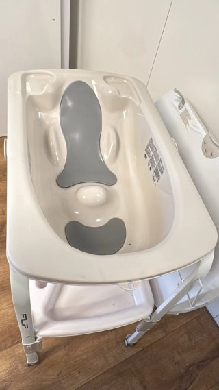 Bañera cambiador para bebé
