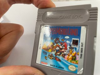 Super Mario Land Nintendo Game Boy Dmg-Ml-Usa Orig