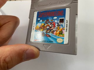 Super Mario Land Nintendo Game Boy Dmg-Ml-Usa Orig