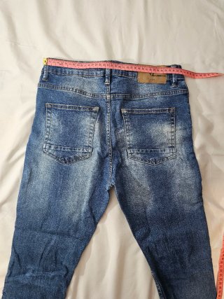Vaqueros JVZ Slim Rotos Talla 38