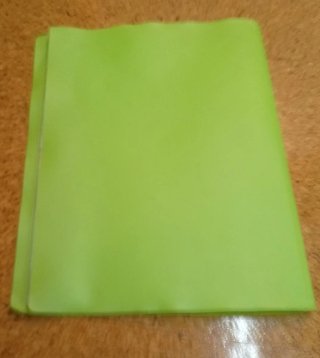 Carpeta con 60 fundas transparente