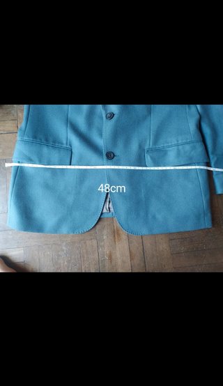 Giacca uomo lana blu/grigio