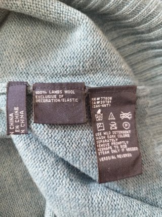 Jersey Tommy Hilfiger Azul Hombre Lana Talla L