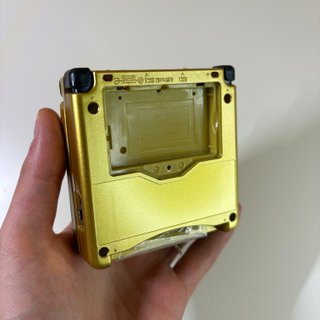 Scocca Game Boy Advance SP zelda majora mask gold