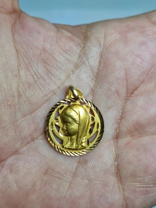 Colgante de oro 18kt.