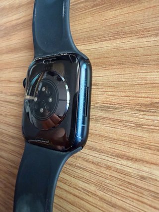 Apple Watch S7 45mm Nero/Blu Marina
