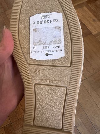 Preciosas alpargatas de piel para hombre