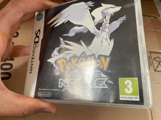 Pokemon Version Noire Nintendo Ds Twl-Irbf-Fra Ori