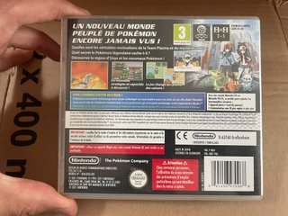 Pokemon Version Noire Nintendo Ds Twl-Irbf-Fra Ori