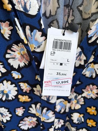 Vestido Formula Joven Talla L sin usar