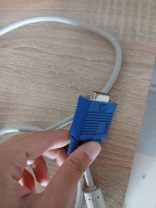 Cable VGA Azul