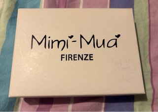 Portafoglio Mimi Muà rosa cipria-arancione