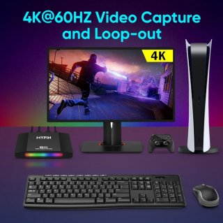 Capturadora MYPIN 4K/60fps Real (No hay en 🇪🇸)