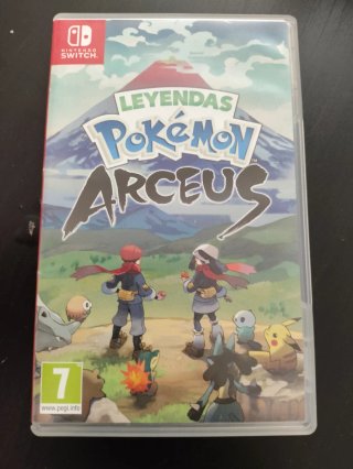 Leggende Pokémon Arceus Nintendo Switch con mappa