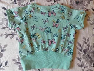 Maglietta bambina Spring time farfalle