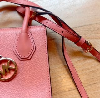 Bolso de Michael Kors Rosa y Dorado super chic