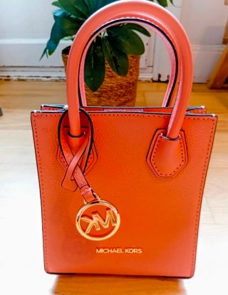 Bolso de Michael Kors Rosa y Dorado super chic