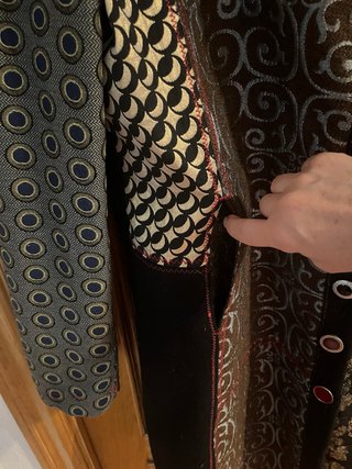 Abrigo Desigual Patchwork Talla 48