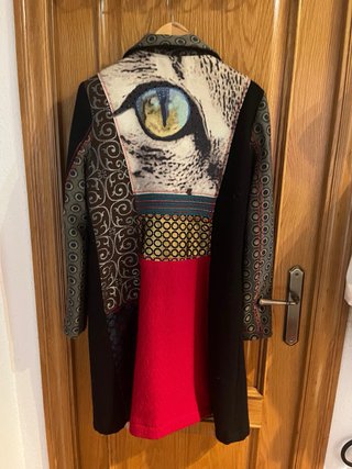 Abrigo Desigual Patchwork Talla 48