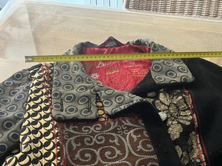 Abrigo Desigual Patchwork Talla 48