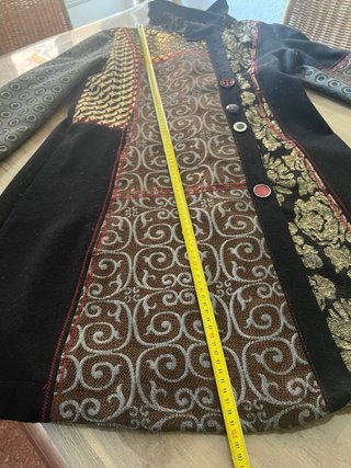 Abrigo Desigual Patchwork Talla 48