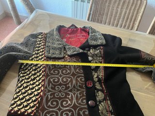 Abrigo Desigual Patchwork Talla 48