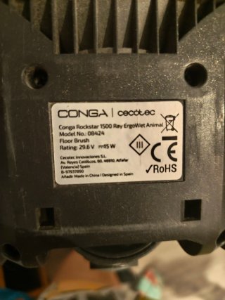 Aspiradora Conga Rockstar 215W