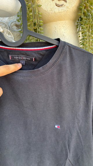 Tommy Hilfiger Donna T-shirt Nera Size S