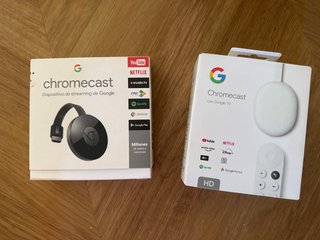 Cajas Google Chromecast