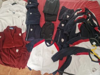 Lote Ropa Colegio Carmelitas desde talla 10,12,14