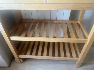 Mueble auxiliar cocina madera Forhoja