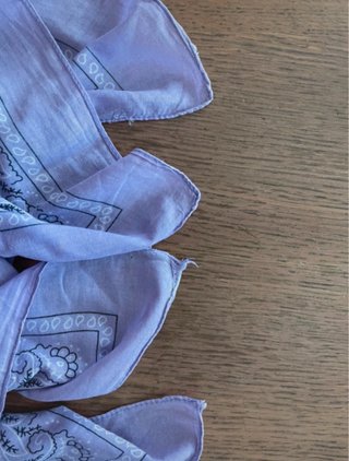 Foulard/Bandana Viola Paisley