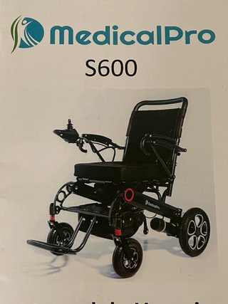 Silla de ruedas eléctrica minusválido MedicalPro S