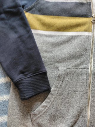 Sudadera Quiksilver Gris y Azul