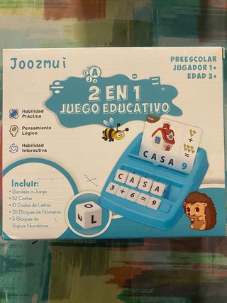 Juego Educativo Joozmui 2 en 1