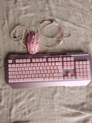 Pack Gaming/Oficina Rosa Kawaii