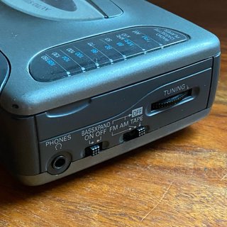 Reproductor Cassette y Radio Sanyo