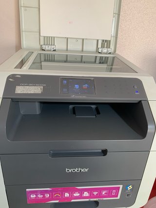 Stampante laser Brother DCP-B01SCW a colori rosso, ama