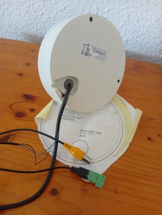 Cámara de vigilancia domo
