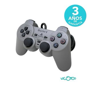 Mando Sony PS1/PS2 DualShock Gris