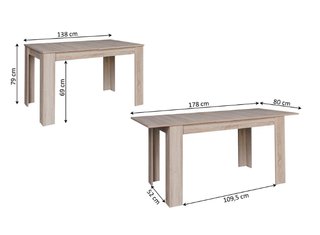 Mesa extensible + 6 sillas - Envio Gratis
