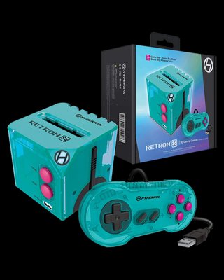 Consola Retron SQ Hyper Beach Azul para Juegos GameBoy (A/C)