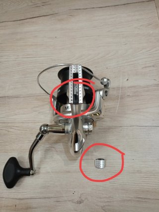 Carrete de pesca Mitchell MX Surf 7000 Defectuoso