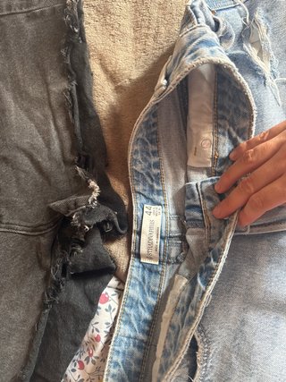 Shorts vaqueros Stradivarius