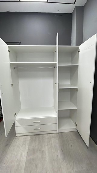 Armario 3 puertas blanco envío y montaje gratis