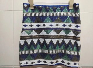 Falda Sinty Talla M Lentejuelas