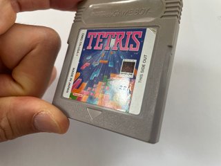 Tetris Nintendo Game Boy Dmg-Tr-Usa-1 Originale Ca