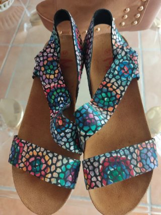 Sandali in pelle da donna
