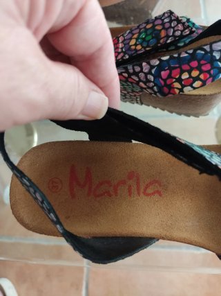 Sandali in pelle da donna
