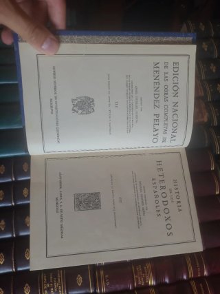 Historia de los heterodoxos españoles Menéndez